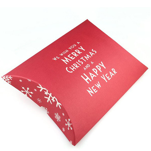 Custom Pillow Paper Gift Box 